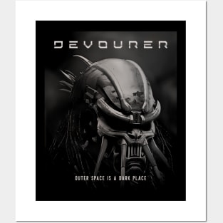 Devorador Outer Space is a Dark Place Posters and Art